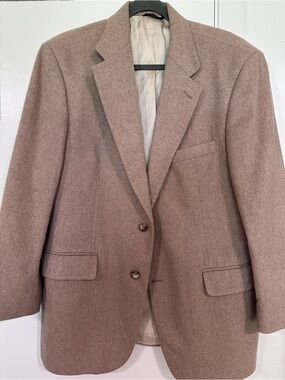 Joseph & Lyman Bloomingdale’s Classic men’s Blazer Jacket 100% cashmere 40 short